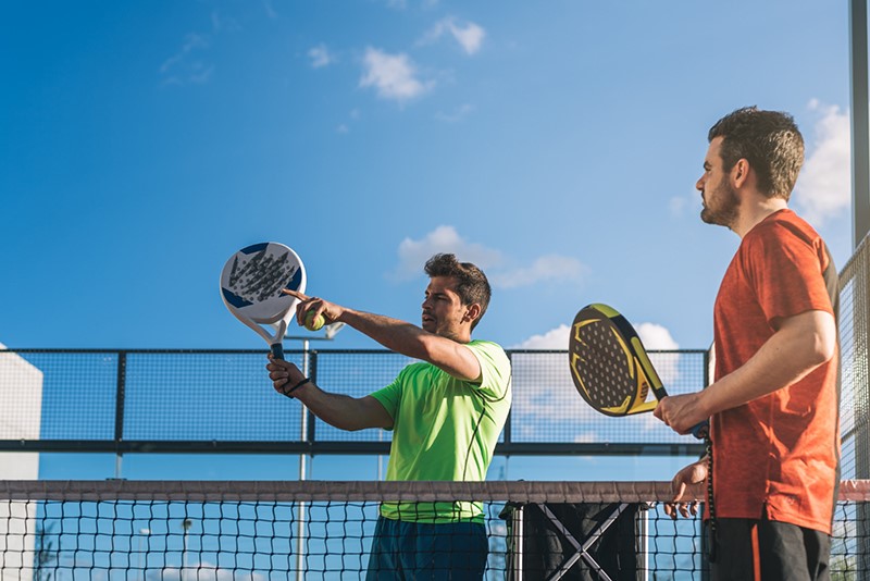 Tenniselleboog bij Padellen